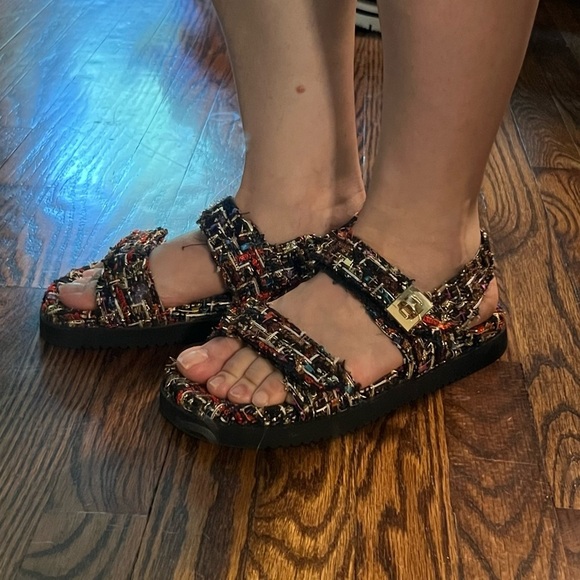 Steve Madden Women's Mona Slingback Footbed Sandals size 7.5 - Picture 4 of 5